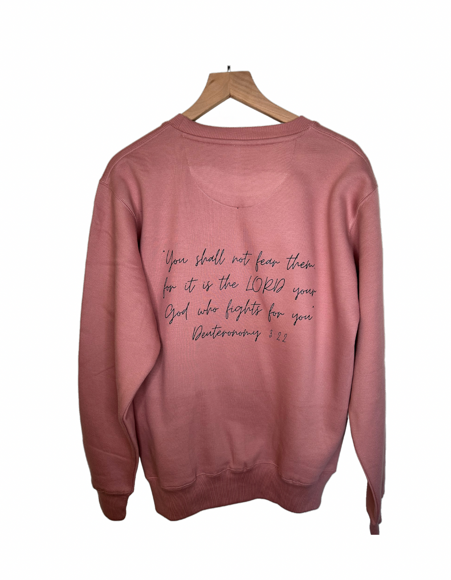 God Destroys Fear Crewneck Women’s Sweater